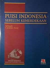 Puisi Indonesia Sebelum Kemerdekaan